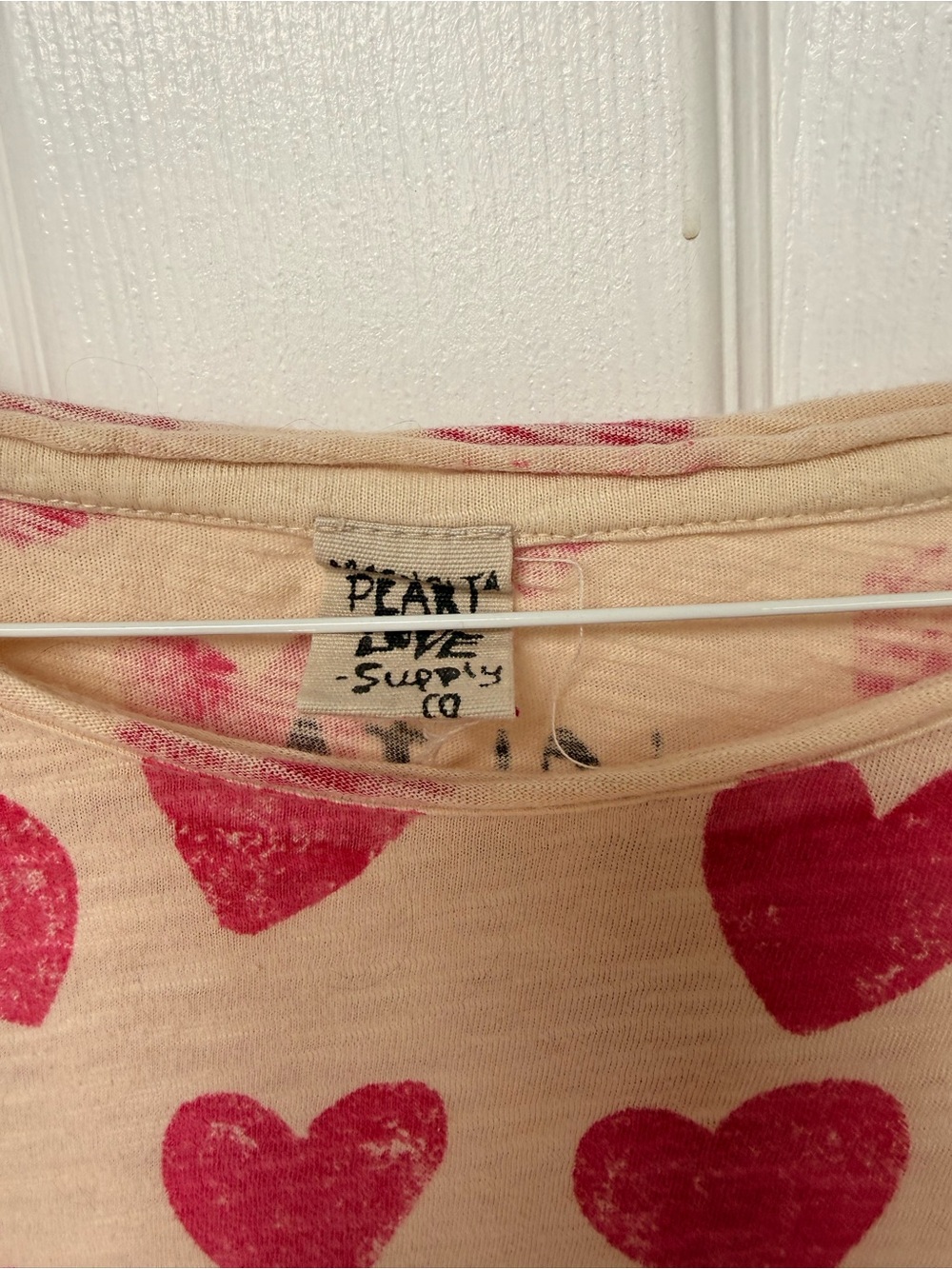 MP Pink Heart Print Short Sleeve Tee - Picture 4 of 5